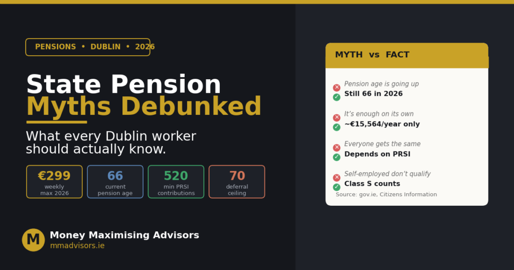 Pension Plan Dublin: Common Myths About the State Pension Debunked