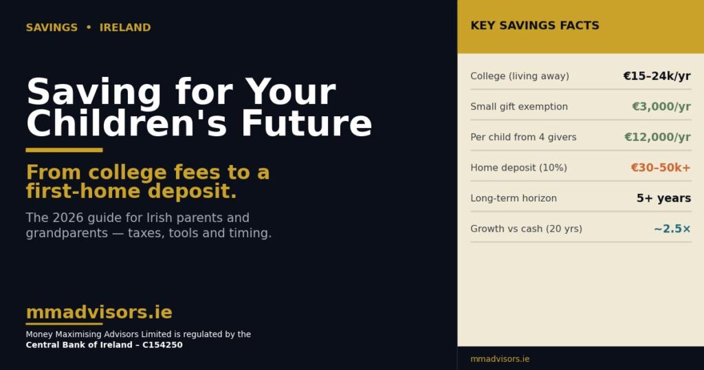Saving for Your Children's Future in Ireland: From College Fees to a First-Home Deposit