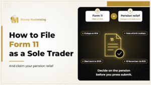 Redundancy Advice 8 How to file Form 11 as a sole trader in Ireland and claim pension relief on ROS